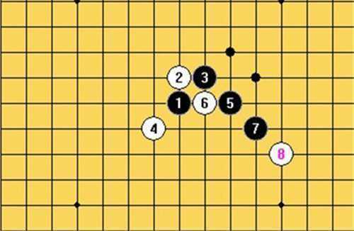 五子棋开局6步必胜下法-五子棋7步必胜开局图解