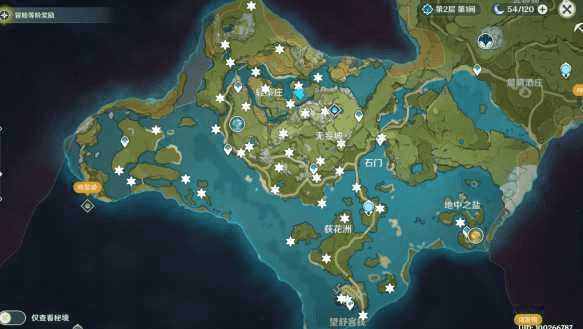 原神岩神瞳分布地图
