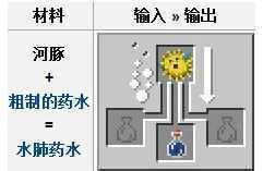 我的世界水肺药水怎么做