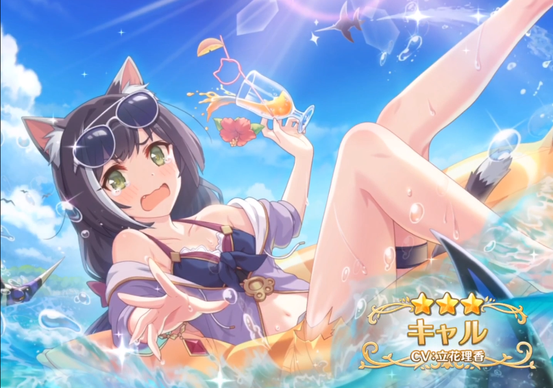 公主连接日服泳装黑猫,不仅好看还很强