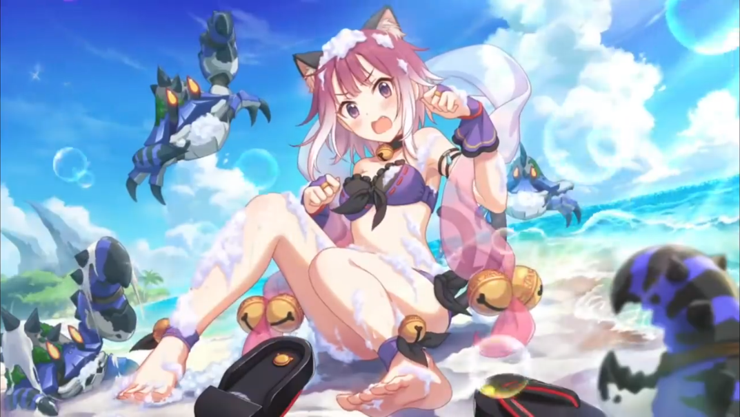 日服公主连接水猫剑专武,夏日的猫咪迎来改变