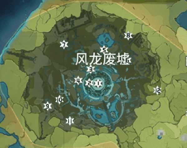 原神风神瞳分布图汇总-原神风神瞳地点标注