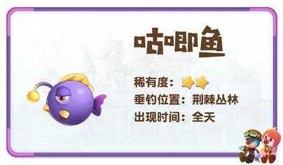 摩尔庄园手游咕唧鱼位置在哪-摩尔庄园手游咕唧鱼位置分享