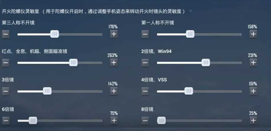 和平精英陀螺仪灵敏度建议设置！教你调自己的