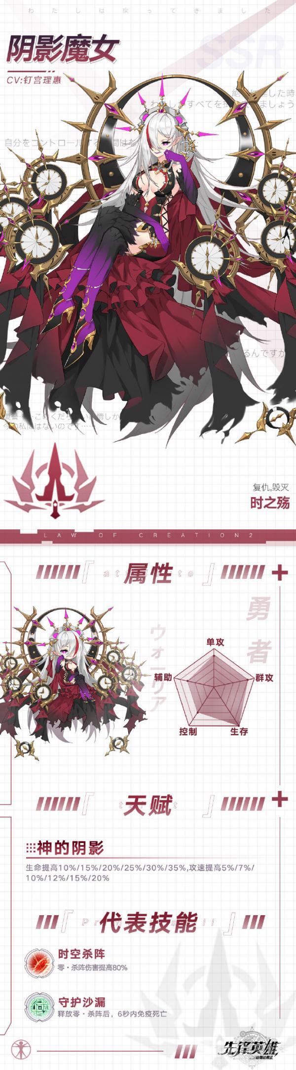造物法则2新角色阴影魔女该怎么获取 新角色阴影魔女介绍