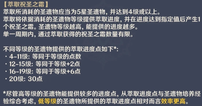 原神祝圣之霜该怎么获得