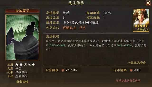 三国志战略版祝融夫人值得培养吗