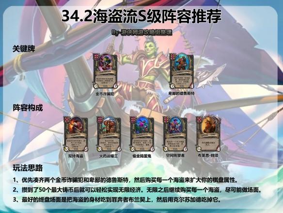 炉石传说酒馆战棋海盗流阵容怎么搭配-海盗流阵容搭配攻略