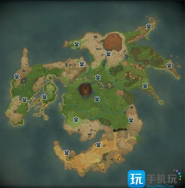 幻想生活i无垠大陆各点位在哪-无垠大陆全地图收集点位一览