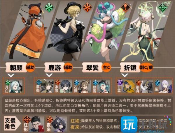 新月同行翠鬓阵容怎么搭配
