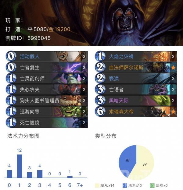 炉石传说暗月马戏团OTK卡组 暗月马戏团狂野术士