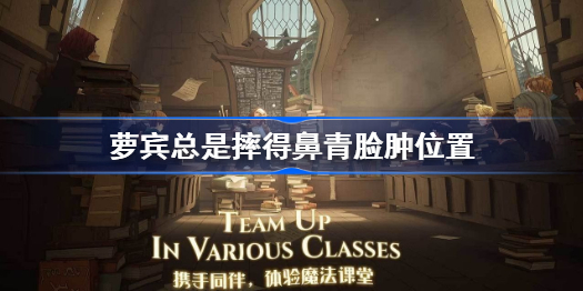 萝宾总是摔得鼻青脸肿线索在哪-哈利波特魔法觉醒萝宾总是摔得鼻青脸肿位置