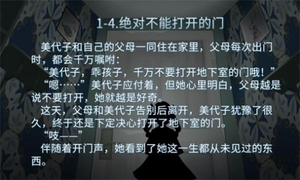 你已经猜到结局了吗绝对不能打开的门怎么过-1-4绝对不能开的门攻略