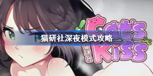 猫研社深夜模式攻略-猫研社怎么进入深夜模式