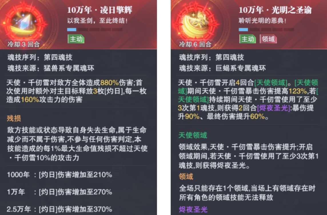 斗罗大陆魂师对决SP千仞雪魂技如何