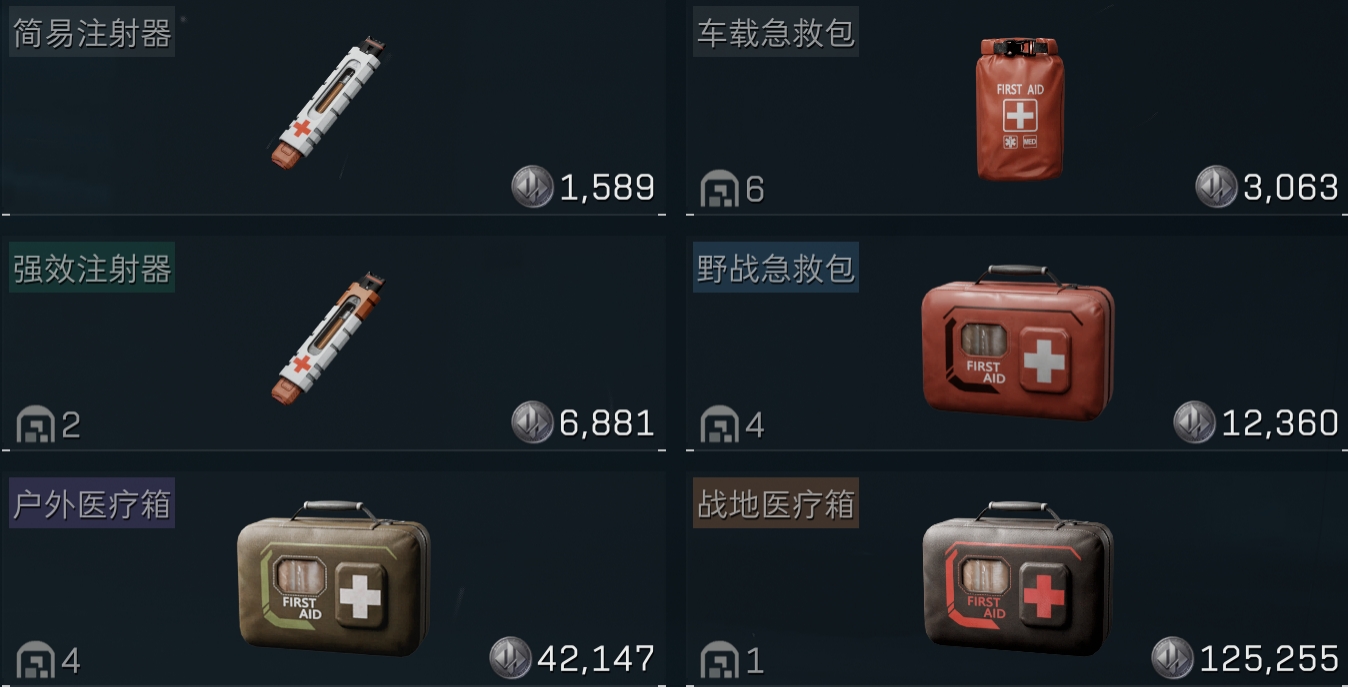 三角洲行动医疗包怎么配置性价比高