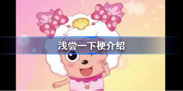 浅尝一下是什么意思-浅尝一下什么梗