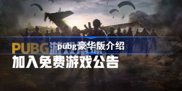 pubg豪华版什么意思-pubg豪华版介绍