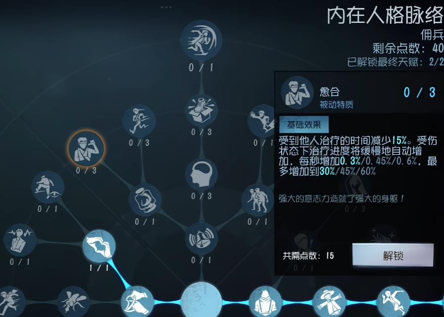第五人格新版本救人位天赋怎么点