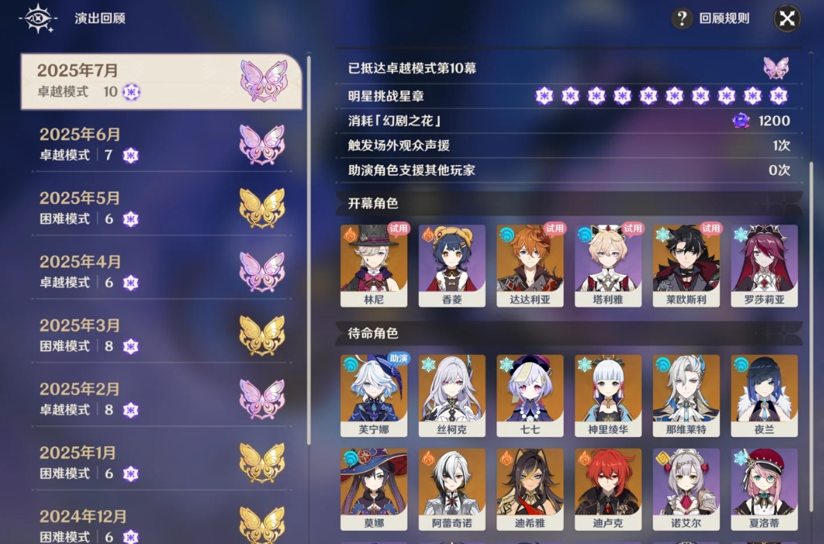 原神7月幻想真境剧诗怎么打