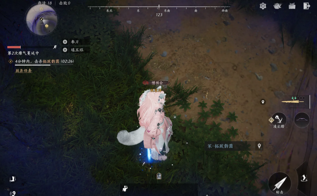 燕云十六声觉障林各阶段怎么发育
