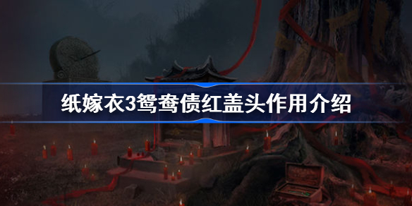 纸嫁衣3红盖头怎么用-纸嫁衣3鸳鸯债红盖头作用介绍