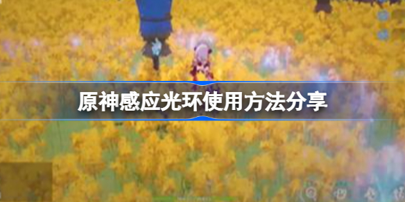 原神感应光环该怎么使用-原神感应光环使用方法分享