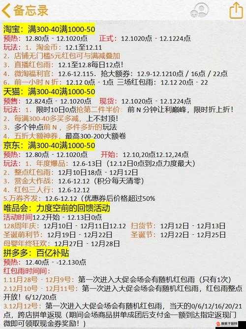 淘宝2022双十二活动全攻略，玩法详解与优惠策略一网打尽