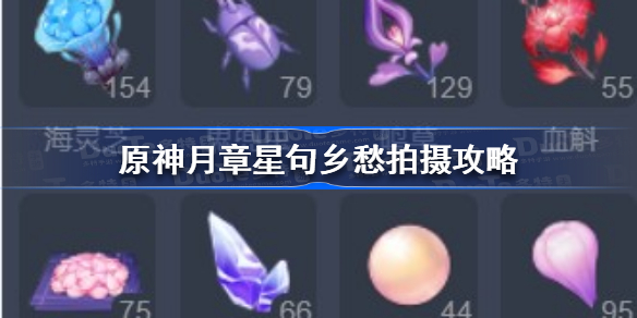 原神月章星句乡愁在哪拍-原神月章星句乡愁拍摄攻略