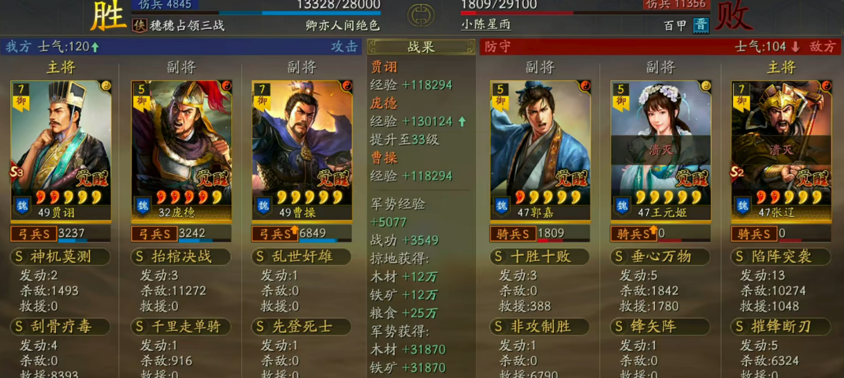 三国志战略版雁行阵的实际强度怎么样