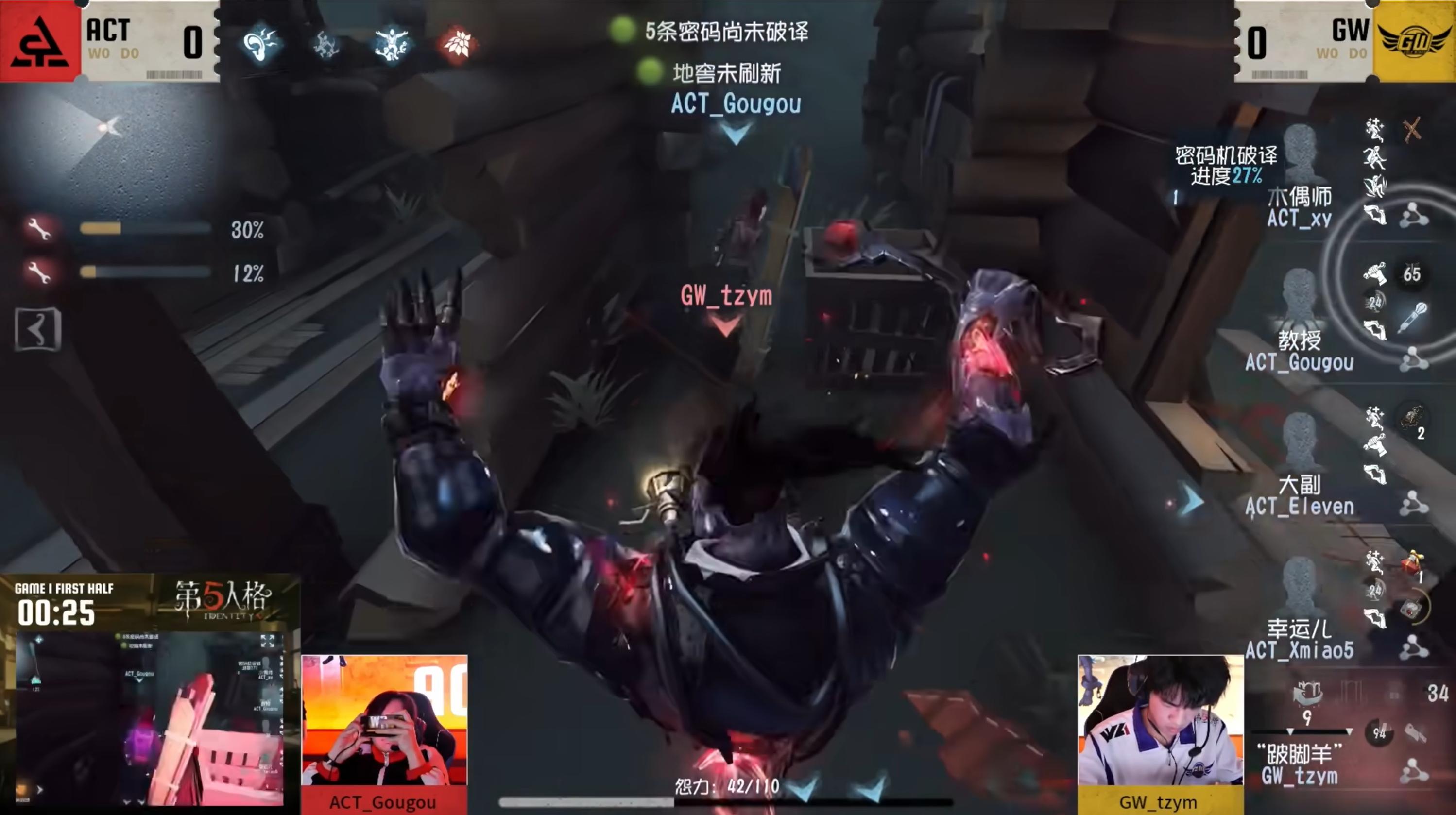 《第五人格》2025IVL秋季赛第一周赛报发布