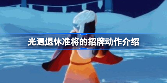 光遇退休准将的招牌动作介绍-光遇退休准将的招牌动作是什么