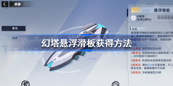 幻塔悬浮滑板怎么获得-幻塔悬浮滑板获得方法