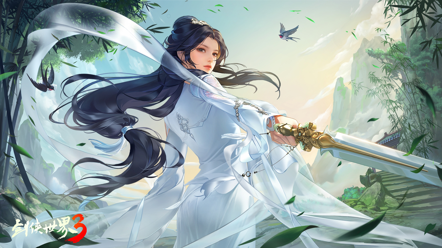 枫红染秋热血竞斗,《剑侠世界3》秋日活动登场
