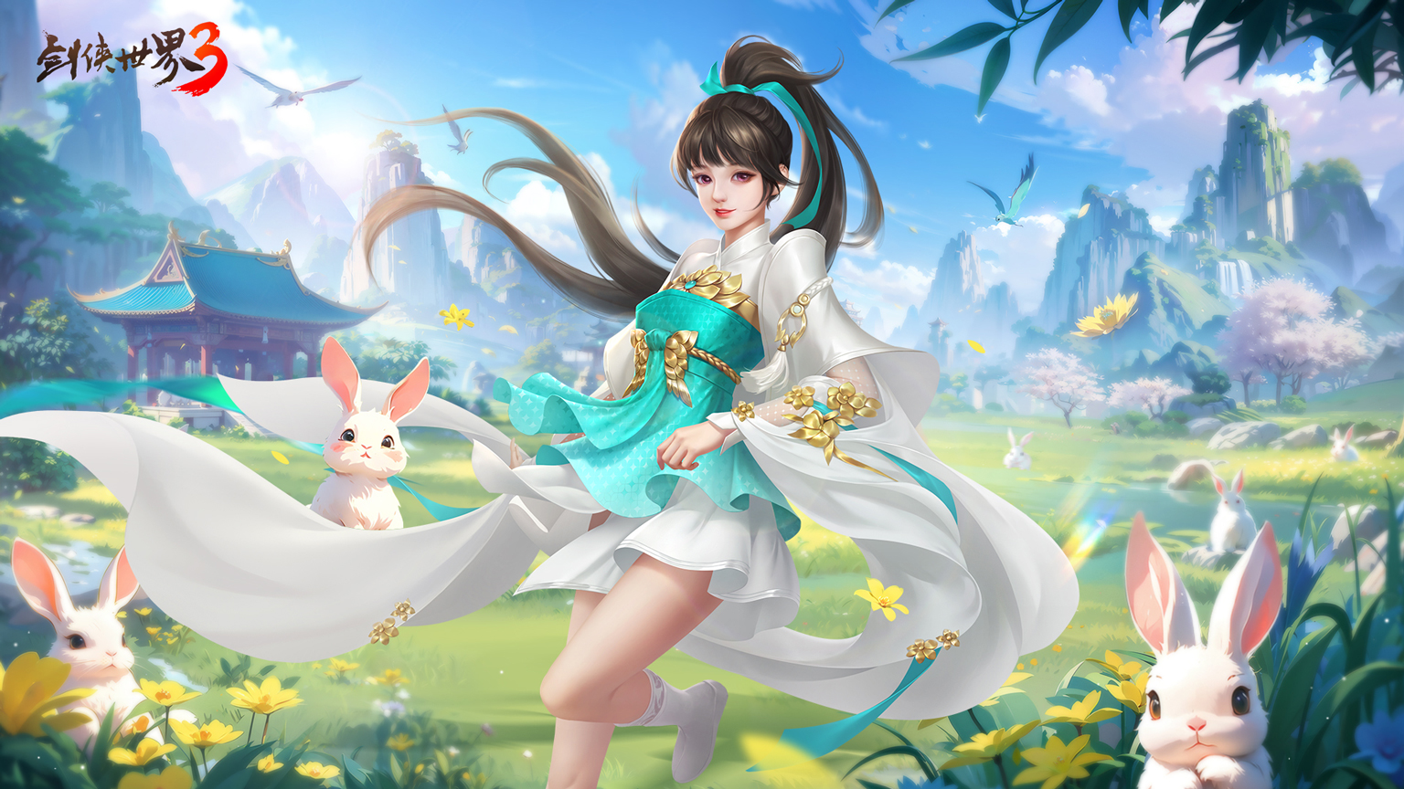 枫红染秋热血竞斗,《剑侠世界3》秋日活动登场