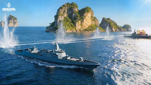 《巅峰战舰》周年版本前瞻：大国重器集结,055万吨大驱5.1入列